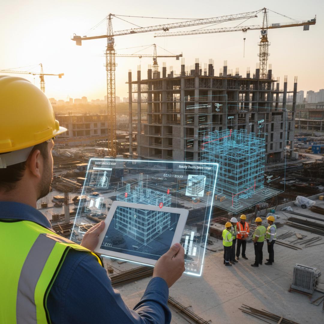 Construction analytics and mobile site information capture